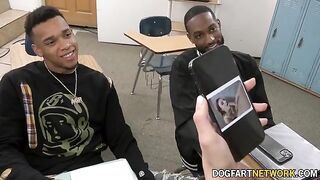 Kenzie Love in hot 2 on 1 action with BBCs