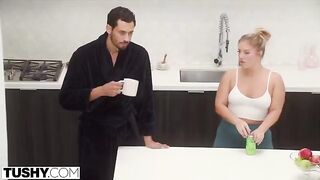 Nicole gets fucked by cheating husbands in their asses
