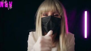 A crazy nurse in a latex suit will bring you to a powerful orgasm