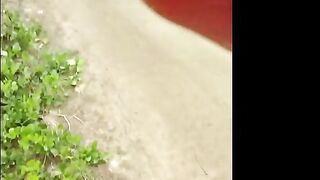 Girl let me cum in her pussy during park pickup action