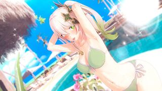 The beautiful girl dressed as Genshin Impact’s Nahida got fucked hard