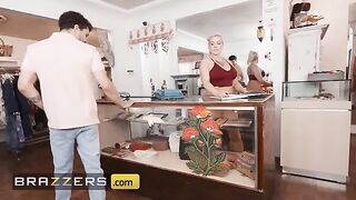 The owner of the boutique Christie Stevens has a steamy encounter