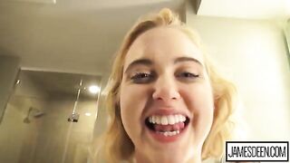 Chloe Cherry gets her tight pussy pounded by a huge cock