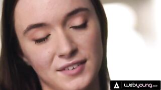 Two passionate lesbians cannot imagine their life without daily intimacy, showcasing the best of lesbian sex action