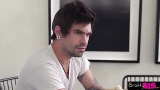 Kenzie Reeves urges her stepbro to hurry and get intimate with her before she wakes up