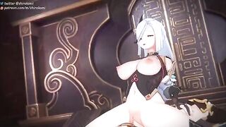 Many Genshin Impact girls are getting fucked and cum inside