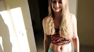 A girl feels sorry for her stepbrother and has sex with him