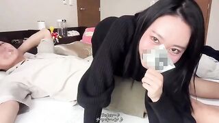 A full-sized dick in a cock ring moans more loudly