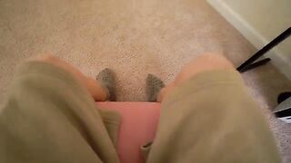 Horny Step Sis believed she was with her boyfriend through the Glory Hole