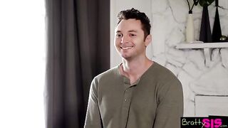 What is your little dick going to get hard for me, Kiara Cole asks her stepbro