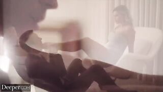 Kinky foot fetish action with hot babes in Deeper’s steamy compilation