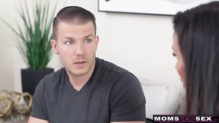 Shay Sights seduces her stepson, promising paradise after sex