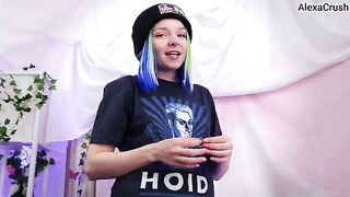 My crazy ex-girlfriend tied me up and made me jerk off for her