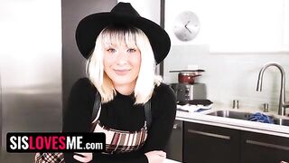 Step sister Jessie Saint gets her pussy filled with cum potion