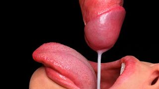 Best milking blowjob in your life, all cum in mouth
