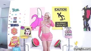 Slimthick Vic gets her pussy filled with sticky cum in a hot scene