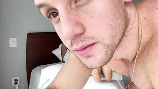 The couple has a great time making love right at their home