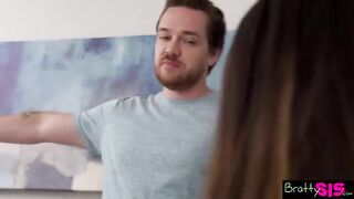 Aneglica Cruz is a naughty stepbrother-lover, and she will suck his cock