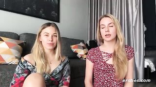 Two hot amateur girls are having a great lesbian sex session