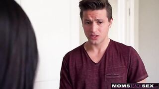 Don't play with fire, just fuck me, Keira Croft orders Stepson