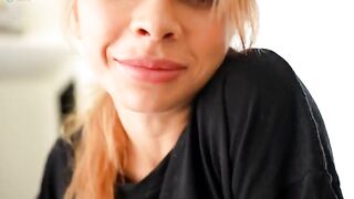An appetizing Russian girl got a new lover and she just loves to suck his dick
