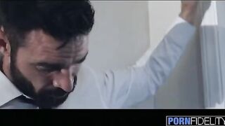 Tattooed and big-titted housewife Anna Bell Peaks gets fucked hard