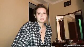 A pretty wife fucked with her husband's friend
