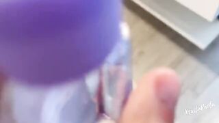 My stepbrother saved me when my phone got stuck, it was a mess!