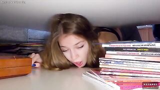 Boredom has driven the stepbrother and stepsister to play a little