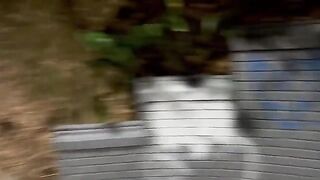 A girl meets a stranger in the park and she gets fucked by him there