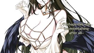Overlord Albedo’s blowjob and riding skills are top-notch in this hentai JOI challenge