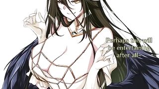 Overlord Albedo’s blowjob and riding skills are top-notch in this hentai JOI challenge