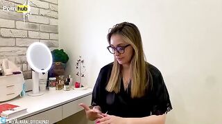 A young man fucked his stepmom in the bedroom of his father