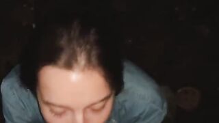 A woman swallows on the first date, only a whore can do this