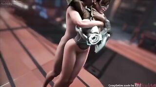 Overwatch Tracer 2021 compilation with sound, brings the iconic hero to life