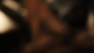 The hotwife brought home a huge dick and was fucked in an MMF threesome