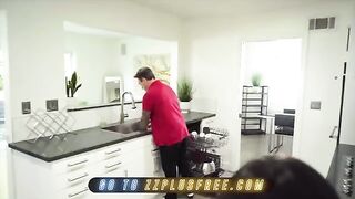 Emily Willis seduced Keiran Lee to fuck her and he agreed
