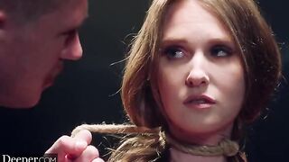 Ashley Lane caught in intense anal bondage scene