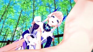 Kokomi gets her pussy full of cock in this hot 3D hentai