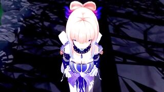 Kokomi gets her pussy full of cock in this hot 3D hentai