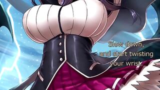 An affair with Akeno Himejima, a captivating Highschool DxD JOI scene