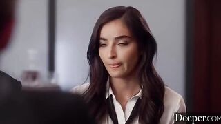 Cute girl Emily has anal sex with her stepdad in a steamy scene