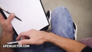Latina girl Veronica Leal knows how to achieve her goals through sex
