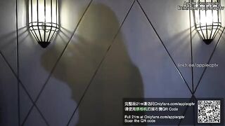 High heels Stockings 19 Dark Black Apple, a sexy and romantic video