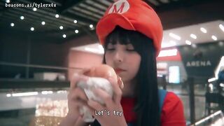 Exhibitionist Super Mario Brothers movie with intense sex scenes