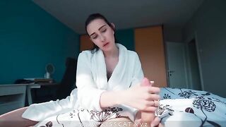Jerked off in front of my stepmom, oh no! 