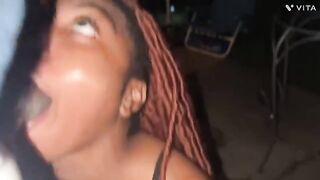 Ebony teen craves anal sex, interrupt and fuck her tight asshole hard
