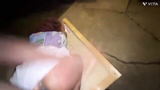 Ebony teen craves anal sex, interrupt and fuck her tight asshole hard