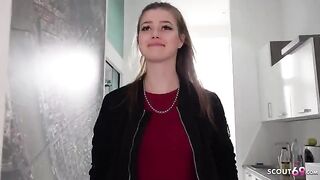 Petite teen Olivia Sparkle from Prague gets fucked by a huge cock