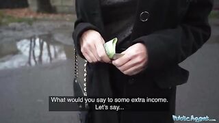 Blonde MILF teacher with stunning figure gets fucked in public by Public Agent